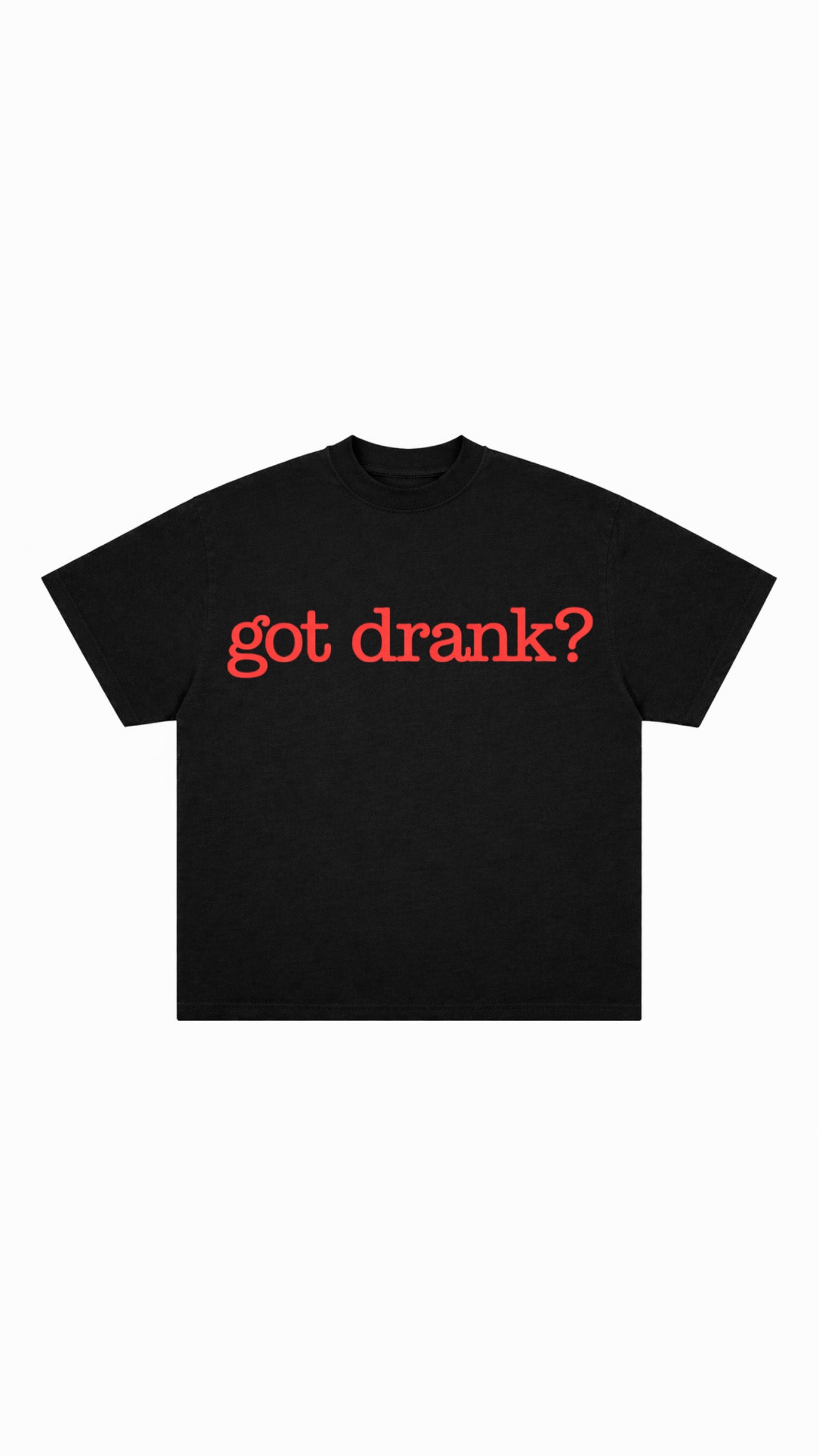 got drank? T