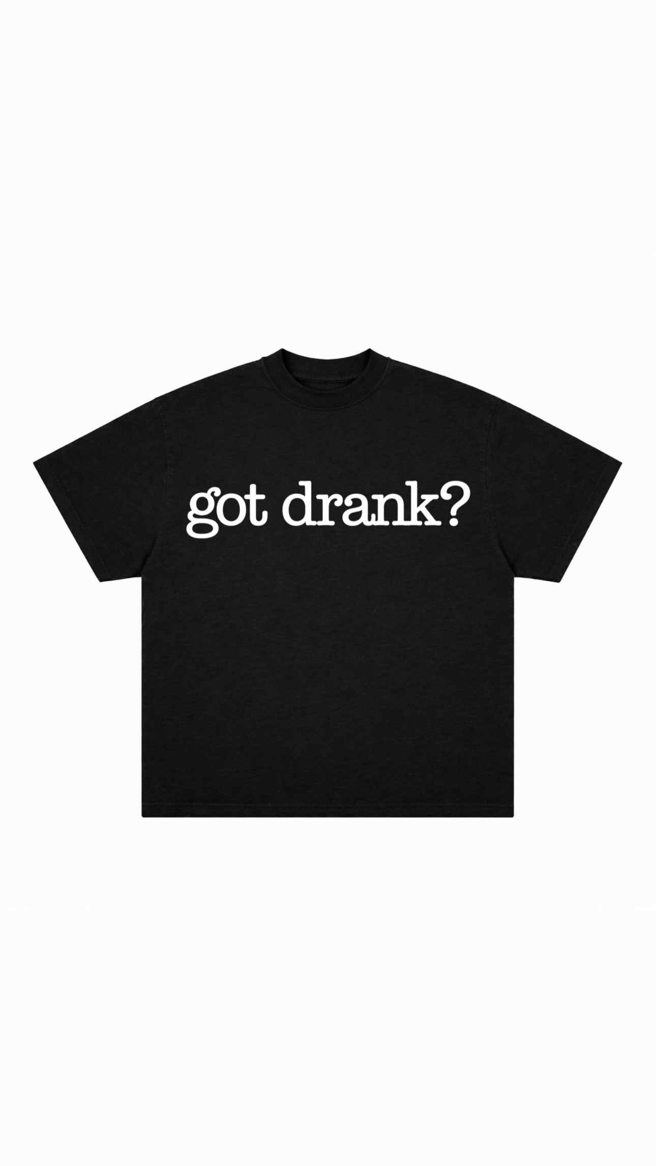 got drank? T